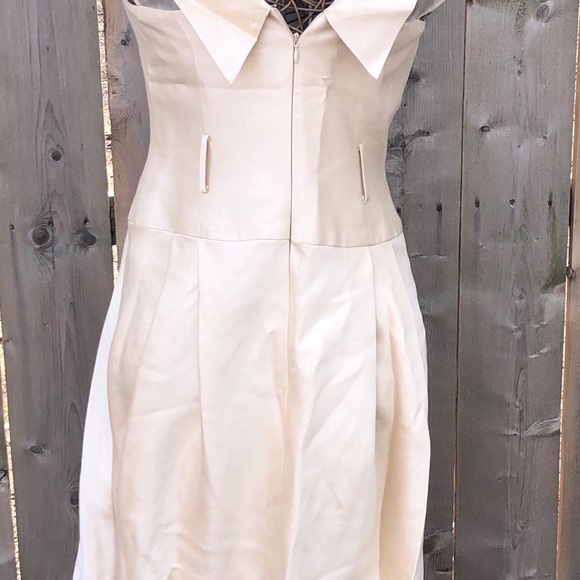 Rickie Freeman for Teri Jon Gold Dress. Sz 6 - Picture 3 of 3